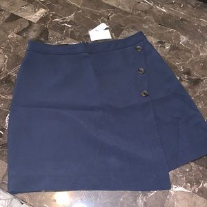 Navy banana republic skirt